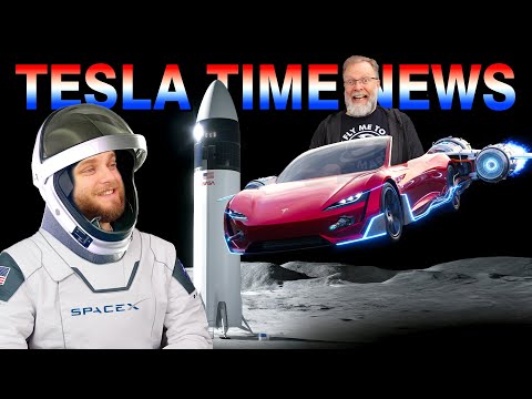 Видео: Летающие автомобили и лунные ракеты | Tesla Time News 540