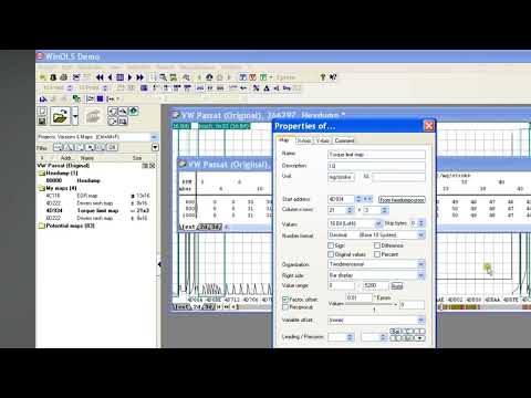 Видео: руководство winols, часть 4  Как найти карту крутящего момента в файле EDC15