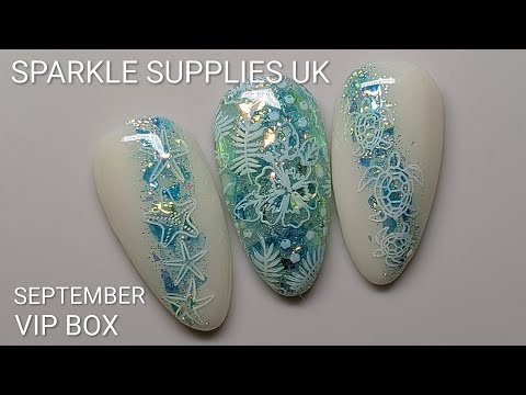Видео: VIP-коробка SPARKLE SUPPLIES UK за сентябрь и дизайн майлара