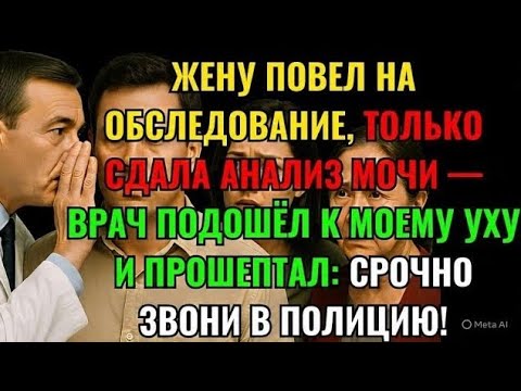 Видео: : ЖЕНУ ПОВЕЛ НА ОБСЛЕДОВАНИЕ — ВРАЧ ПРОШЕПТАЛ: СООБЩИ В ПОЛИЦИЮ!