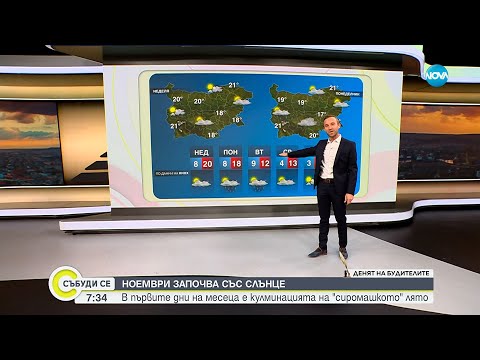 Видео: Ноември започва със слънце - Събуди се...(01.11.2025)