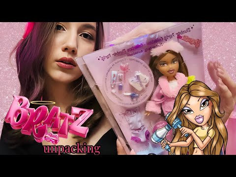 Видео: первая малышка в моей коллекции! unpacking bratz || yasmin slumber party