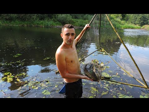 Видео: ЛОВУШКА ДЛЯ РЫБЫ ТРЕУГОЛЬНИК  ХОРОШИЙ УЛОВ