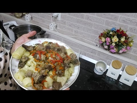 Видео: Самый  вкусный  ужин  с Пампушками////// И завершения  Русская  Печь!!!!