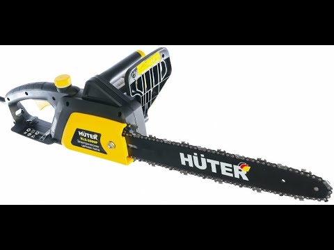 Видео: обзор электропилы huter els 2000p