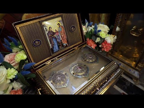 Видео: В столице Беларуси встретили великую святыню – частицу Пояса Пресвятой Богородицы