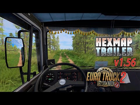 Видео: Это труба * HEXMAP *  Euro Truck Simulator 2