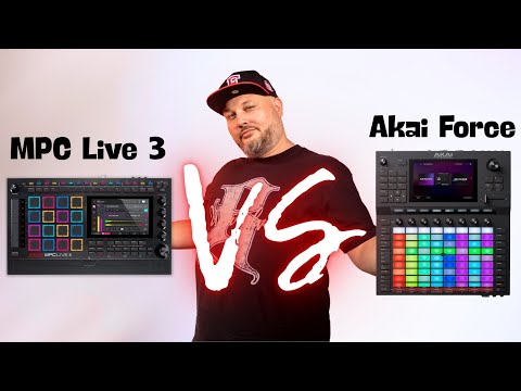 Видео: Akai MPC Live 3 против Akai Force