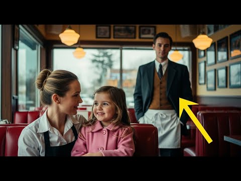 Видео: «Ты можешь быть моей мамой?» — спросила девочка официантку… А её отец замер от шока!