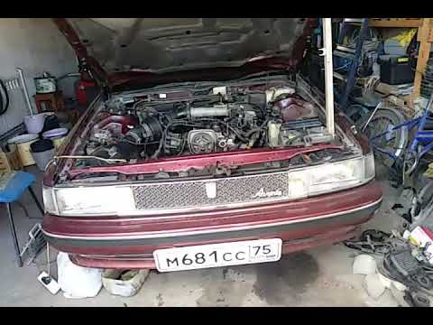 Видео: Замена сальника коленвала 1g fe