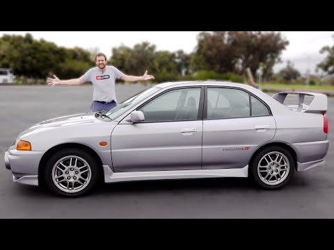 Видео: Mitsubishi Lancer Evolution IV, это восхитительный но забытый спортивный седан