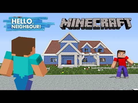 Видео: ПРИВЕТ СОСЕД В МАЙНКРАФТ | Илюша и папа DAMON устроили HELLO NEIGHBOR в MINECRAFT Жестянка