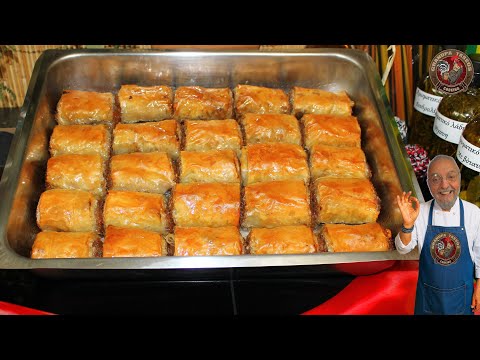 Видео: Рулетики пахлава с яблочной начинкой