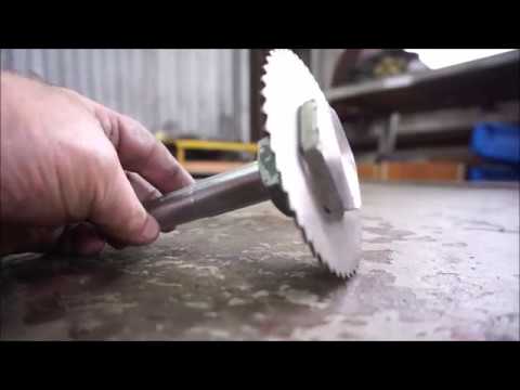 Видео: Оправа  для  фрезы  дисковой.