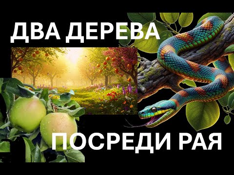 Видео: Два дерева посреди рая