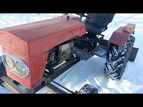 Видео: китайский минитрактор  XINGTAI-120  i-2 стало 22 л/с