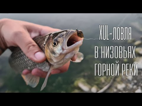 Видео: Меньше блесна - КРУПНЕЕ рыба. Вечерний XUL на реке