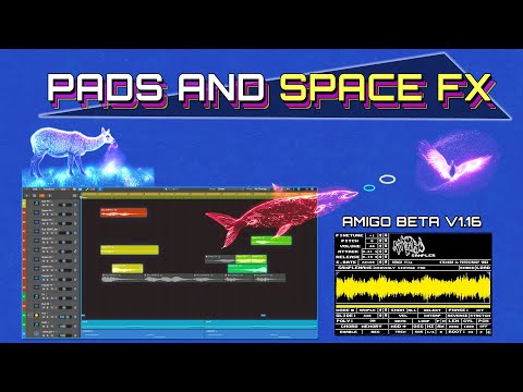 Видео: Создание пэдов и космических эффектов с помощью AMIGO 2.0