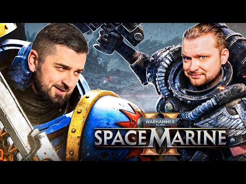 Видео: ЗА ИМПЕРАТОРА! ТОЛЬКО МАКСИМАЛЬНАЯ СЛОЖНОСТЬ! Warhammer 40,000 Space Marine 2 #1