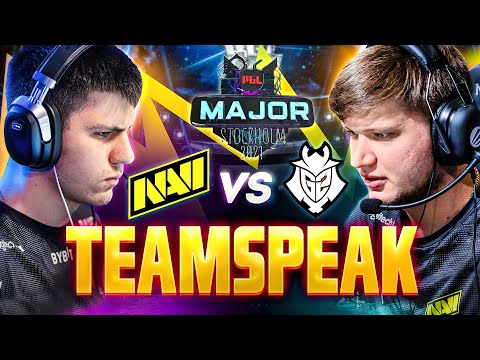 Видео: Легендарный Тимспик NAVI vs G2 с Финала PGL Major Stockholm 2021