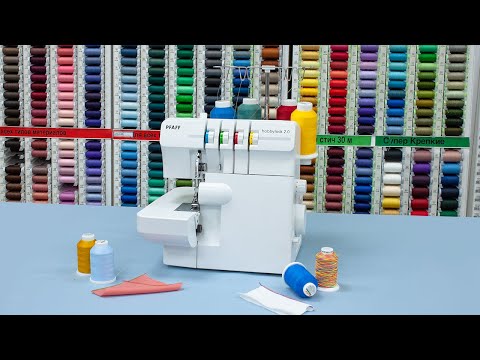 Видео: Pfaff Hobbylock 2.0 - Обзор оверлока