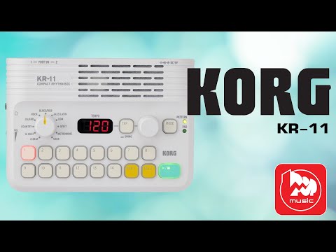 Видео: Драм-машина KORG KR-11|| Ритм-машинка для занятий и выступлений