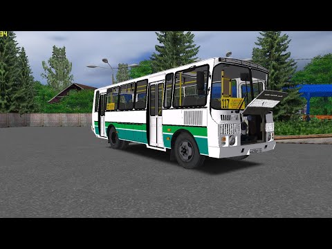 Видео: OMSI 2 Обзор автобуса ПАЗ 4234 бета.