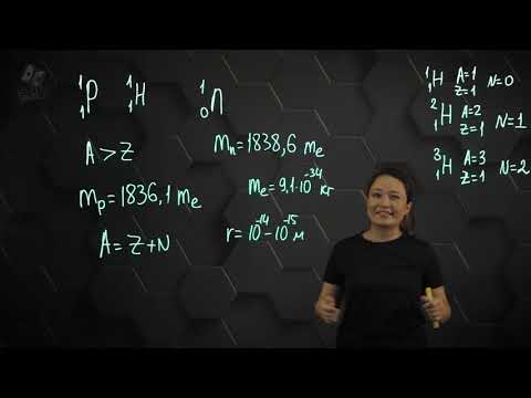 Видео: Ядролық өзара әрекеттесу, ядролық күштер. 9 сынып.