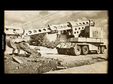 Видео: Необычные и выдающиеся экскаваторы Gradall