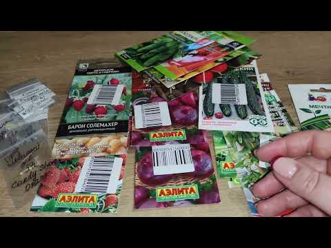 Видео: Обзор семян/ Не могла себя сдержать😃