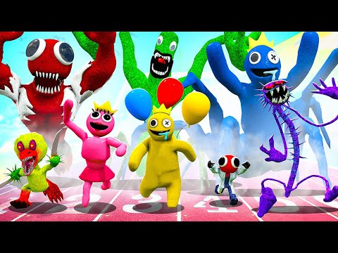 Видео: КАКОЙ НОВЫЙ РАДУЖНЫЙ ДРУГ САМЫЙ БЫСТРЫЙ В ГАРРИС МОД? ЭКСПЕРИМЕНТ RAINBOW FRIENDS В Garry`s Mod!