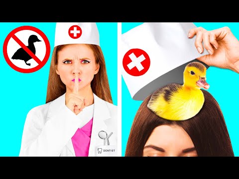 Видео: Как Спрятать Животных от Стоматолога | Смешные Cитуации от PaRaRa Challenge
