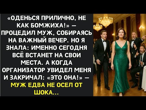 Видео: Полчаса назад он стыдился моего вида. Сейчас весь зал аплодирует новому инвестору  - мне...