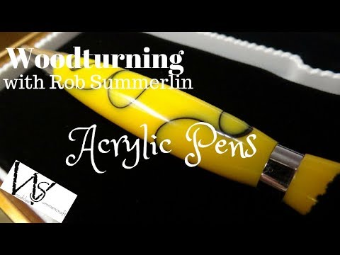 Видео: токарные работы по дереву 111 поворотные акриловые ручки
