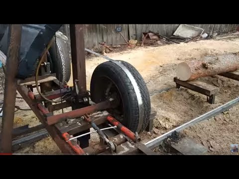 Видео: САМОДЕЛЬНАЯ ЛЕНТОЧНАЯ ПИЛОРАМА  . №3  .HAUSGEMACHTE PILORAMA