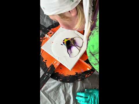 Видео: #193 Акриловая заливка от А до Я. Блумтехника.