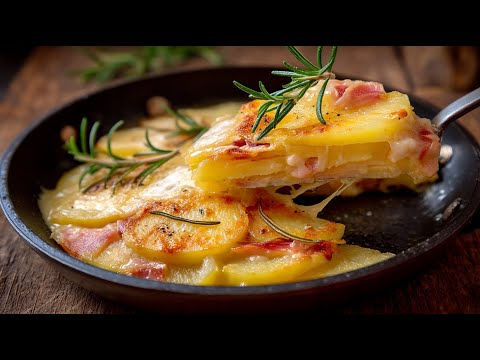 Видео: Картофель пармиджана без духовки! Очень простой, недорогой и вкусный рецепт!