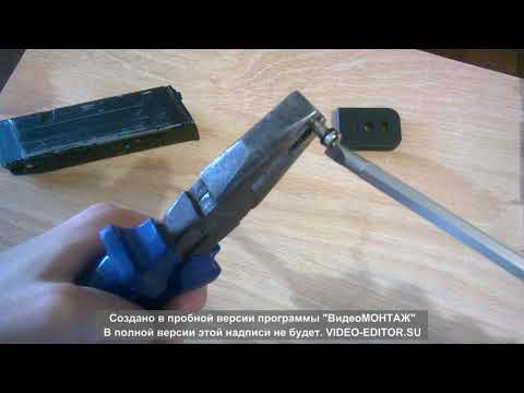 Видео: Починка заправочного клапана магазина WE Glock