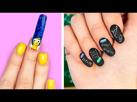 Видео: 14 лайфхаков для ногтей и маникюра