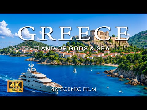 Видео: [4K] Греция Escape 2025 🇬🇷 Вечная средиземноморская красота и виды райских островов | Azure Escape
