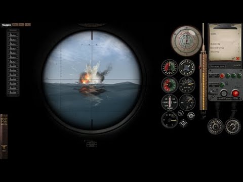 Видео: Silent Hunter 3+GWX+моды. 23. Гибралтар