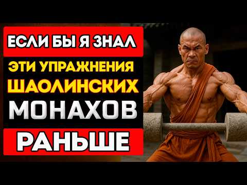 Видео: 🔥10 Силовых Упражнений Шаолинских Монахов Заменяющих Тренажерный Зал