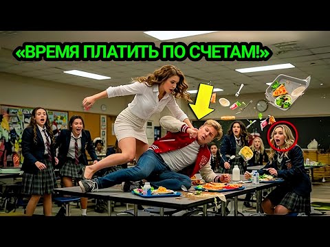 Видео: Новая Девушка УНИЧТОЖИЛА Хулиганов в Столовой — Финал ШОКИРОВАЛ Всех!