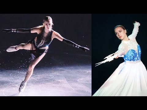 Видео: Алина Загитова💃в Пекине. Показательный номер "Блюз" и общий финальный номер (28.01.2024) [HD1080]