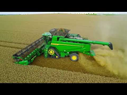 Видео: Нові John Deere T6 | Комбайни з клавішними соломотрясами |