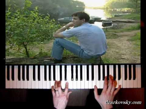 Видео: Михаил Круг - Золотые купола - (пианино А. Дзарковски)