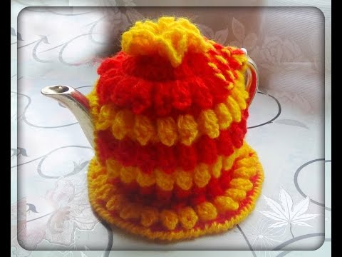 Видео: Грелка на чайник крючком