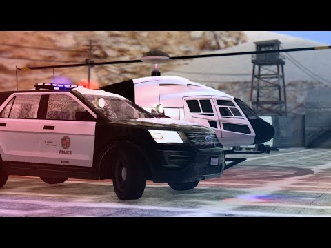 Видео: 🚔 ПОГОНЯ полицейская с ВЕРТОЛЕТА и на ЗЕМЛЕ!