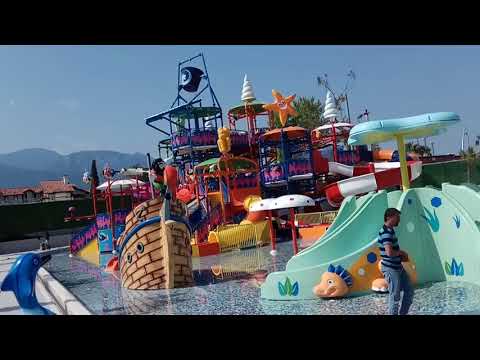 Видео: Queens Park Resort Tekirova 5* Турция Аквапарк