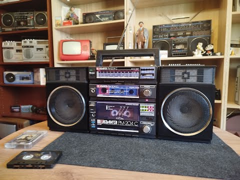 Видео: Аэлита 204 лютая магнитола или мой привет из дачи